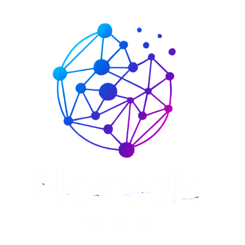 Norvak logo glitch